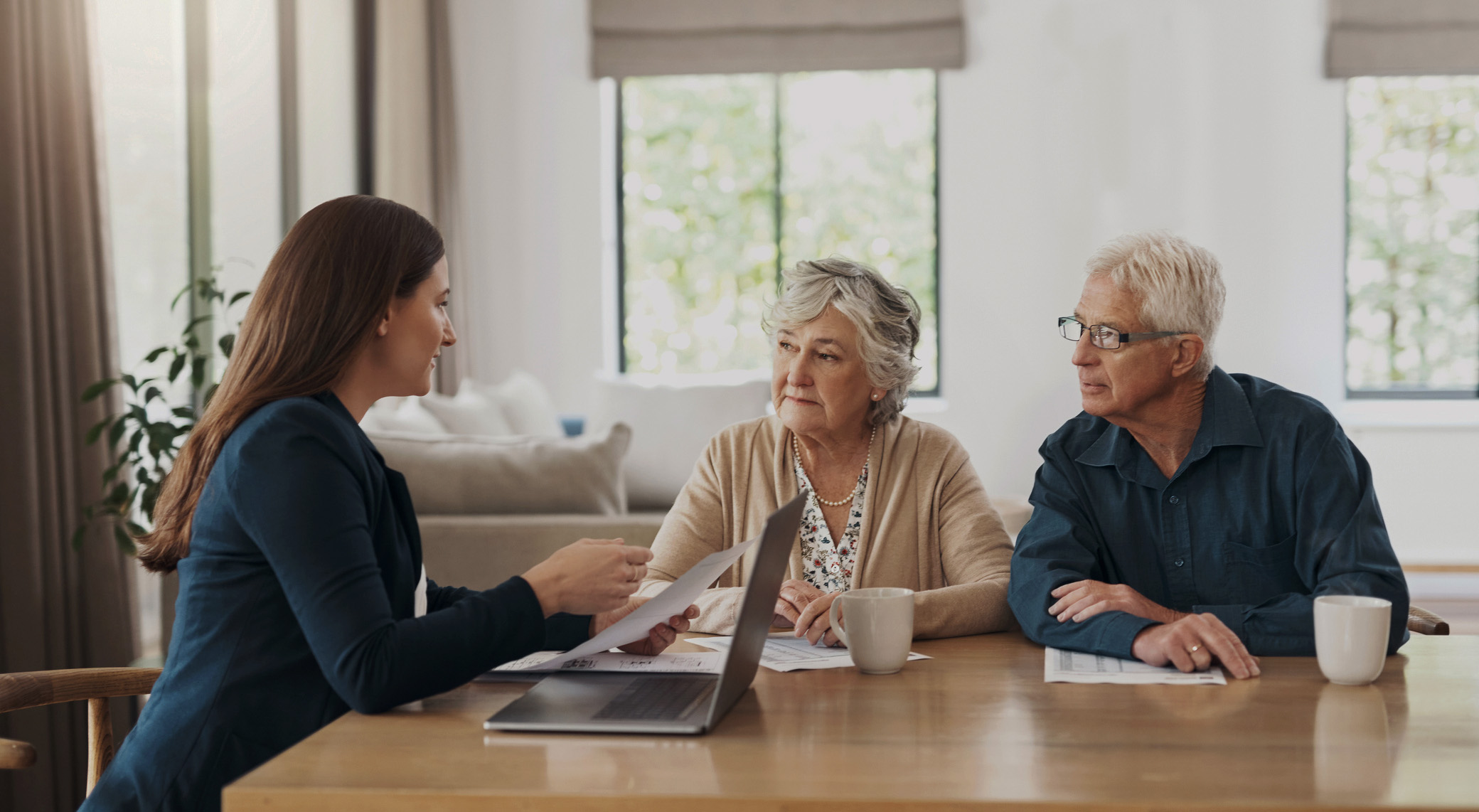 Elderly people are getting advice